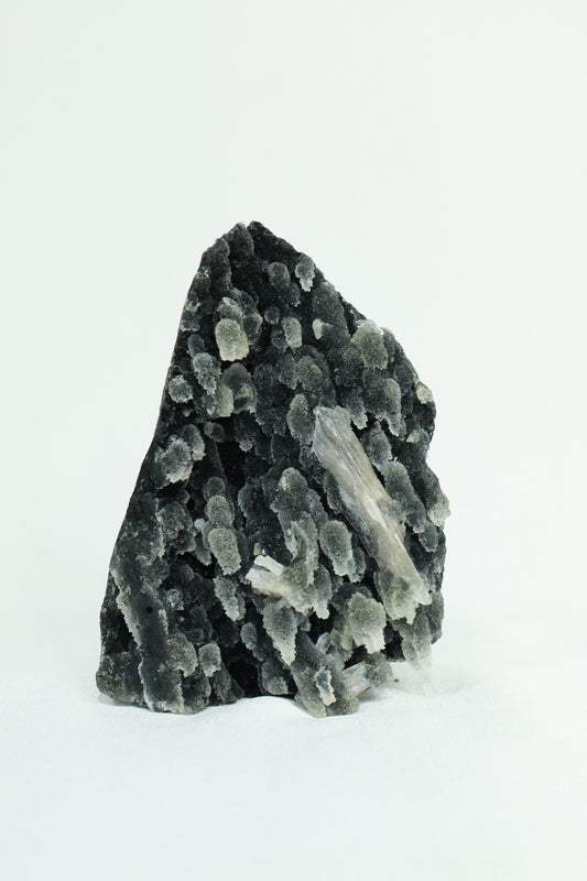 Black Chalcedony & Apophyllite Cluster #12