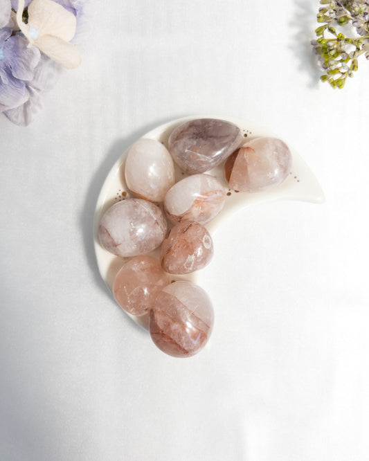 Fire Quartz Tumble (Hematoid )