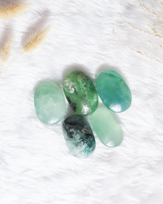 Fluorite Palm Stones