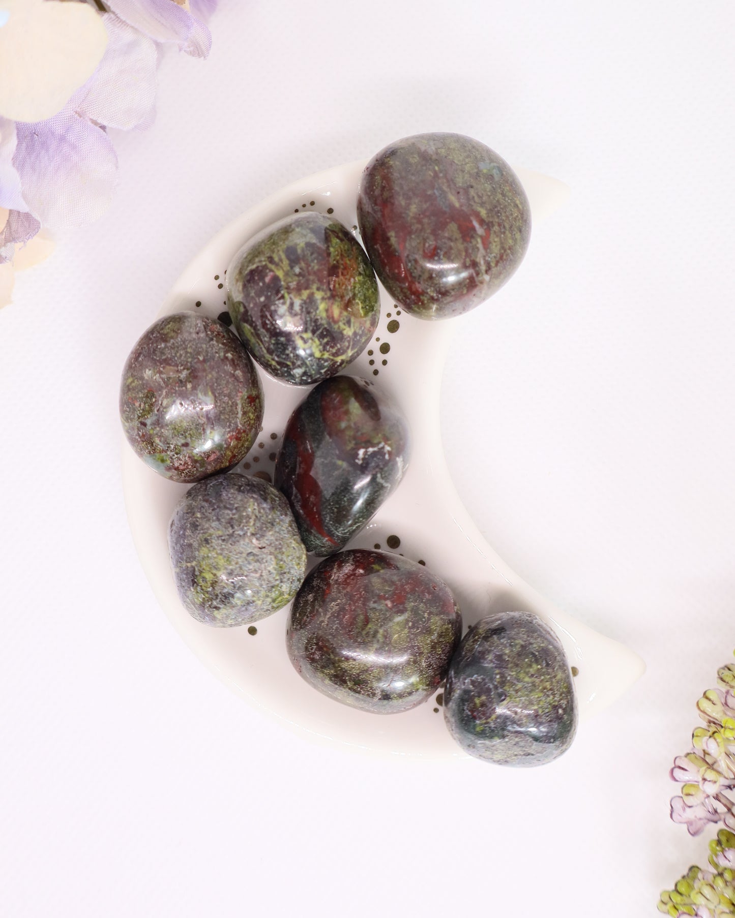 Dragon Blood Jasper Tumbles