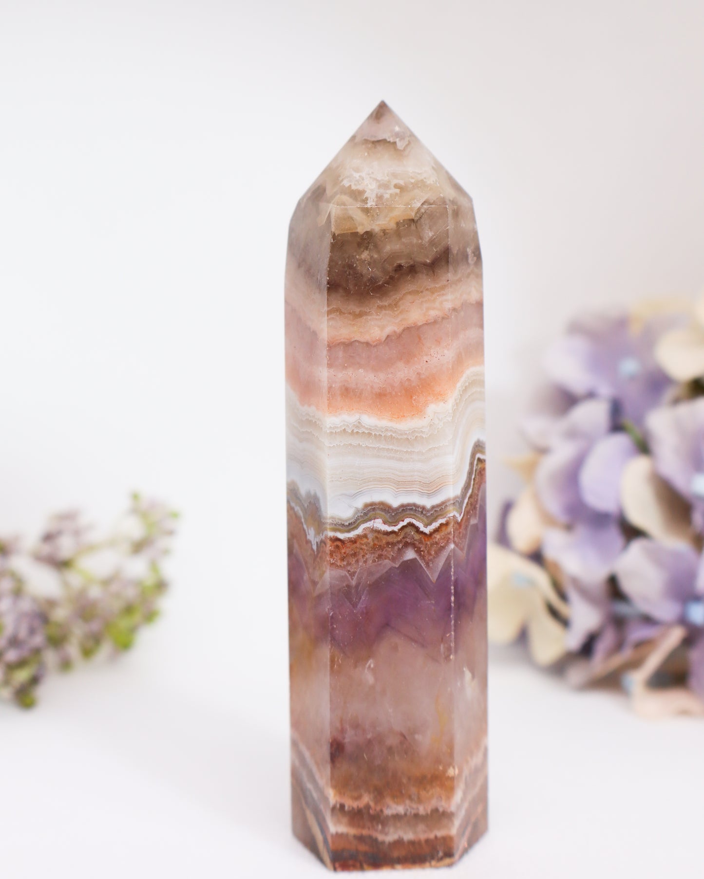 Amethyst Agate Tower #2