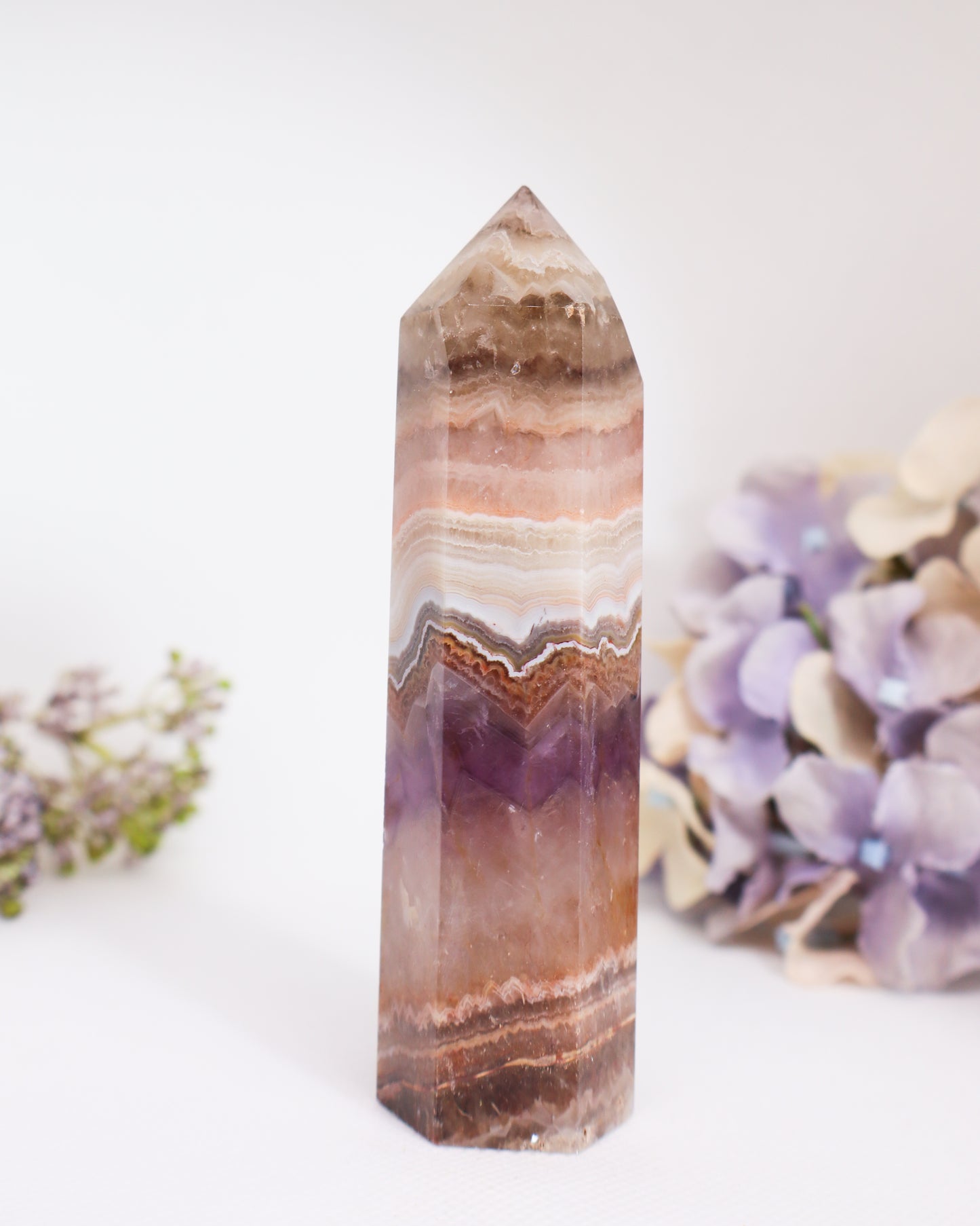 Amethyst Agate Tower #2