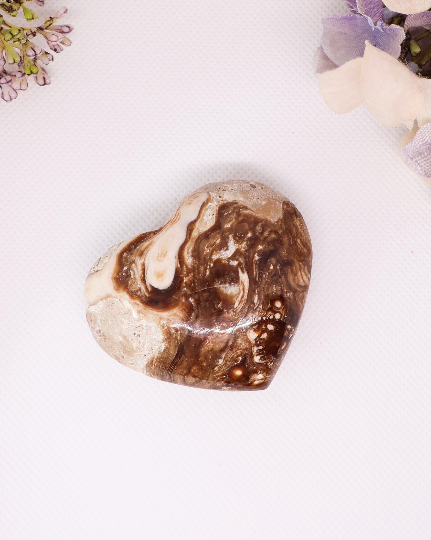 Chocolate Calcite Hearts