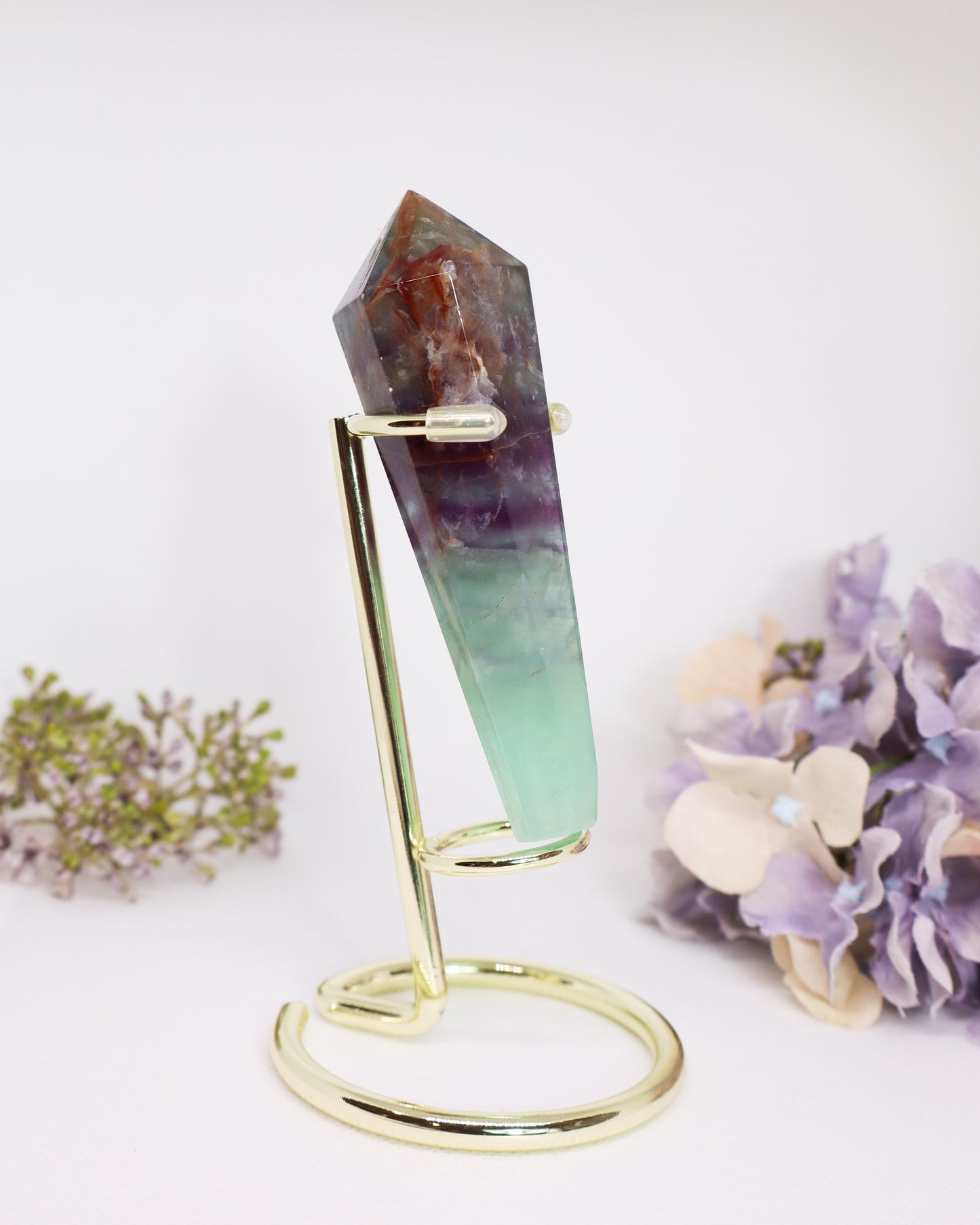 Fluorite Wand on Stand #3