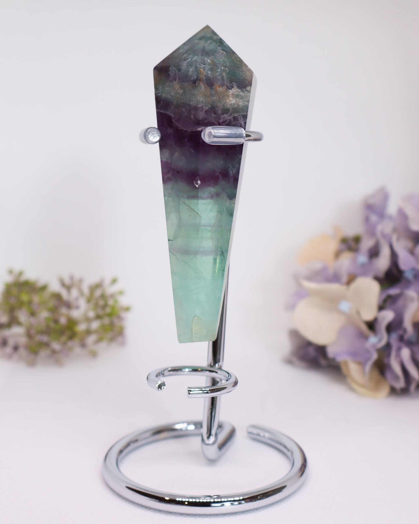 Fluorite Wand on Stand #5