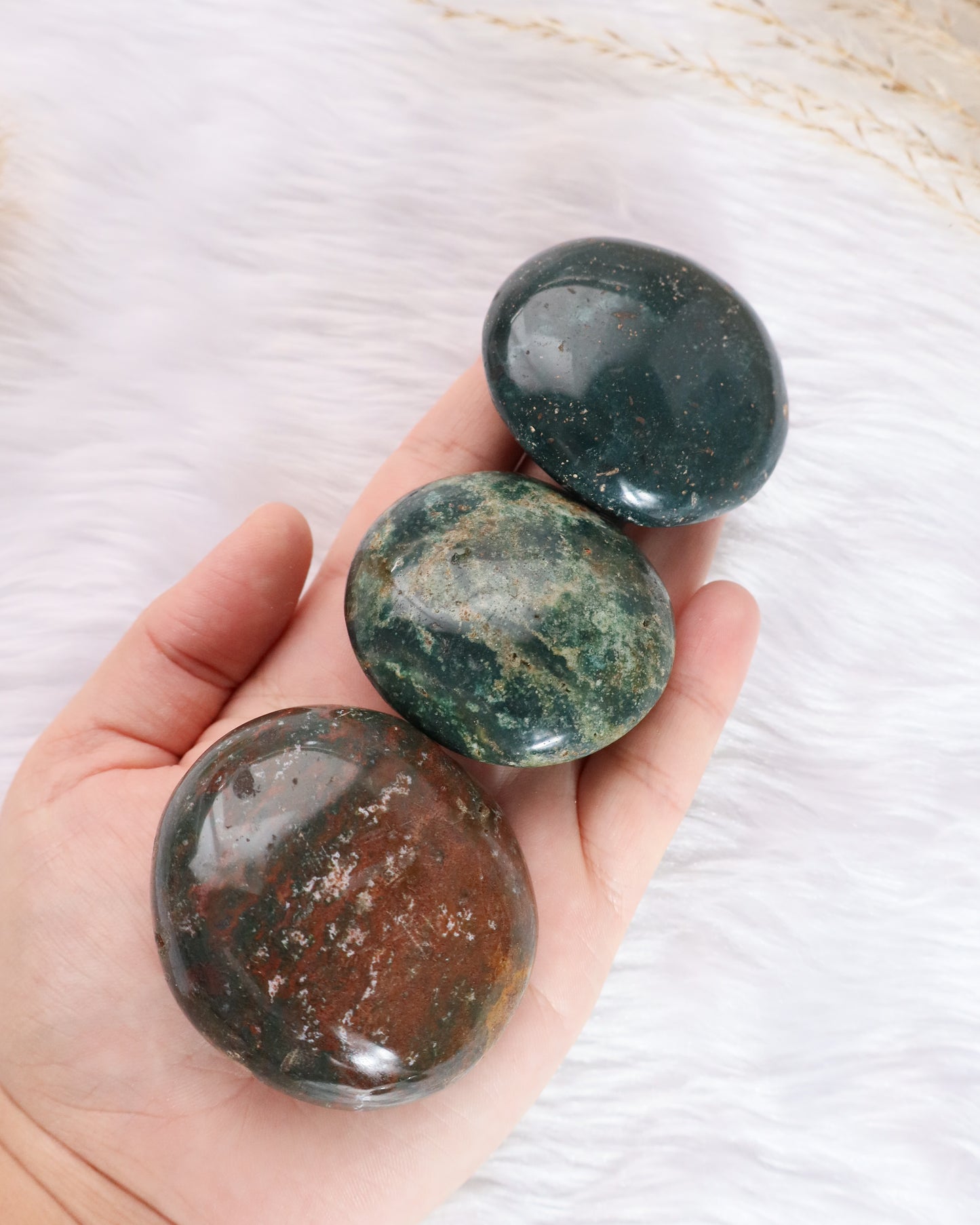 Ocean Jasper Palm Stones