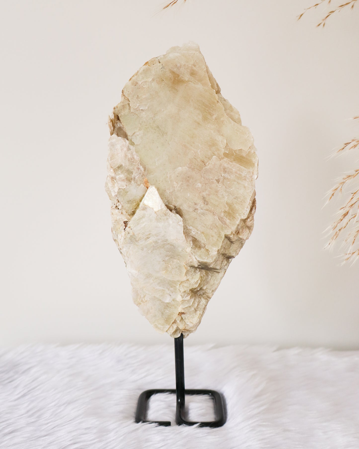 Golden Mica on Stand #1