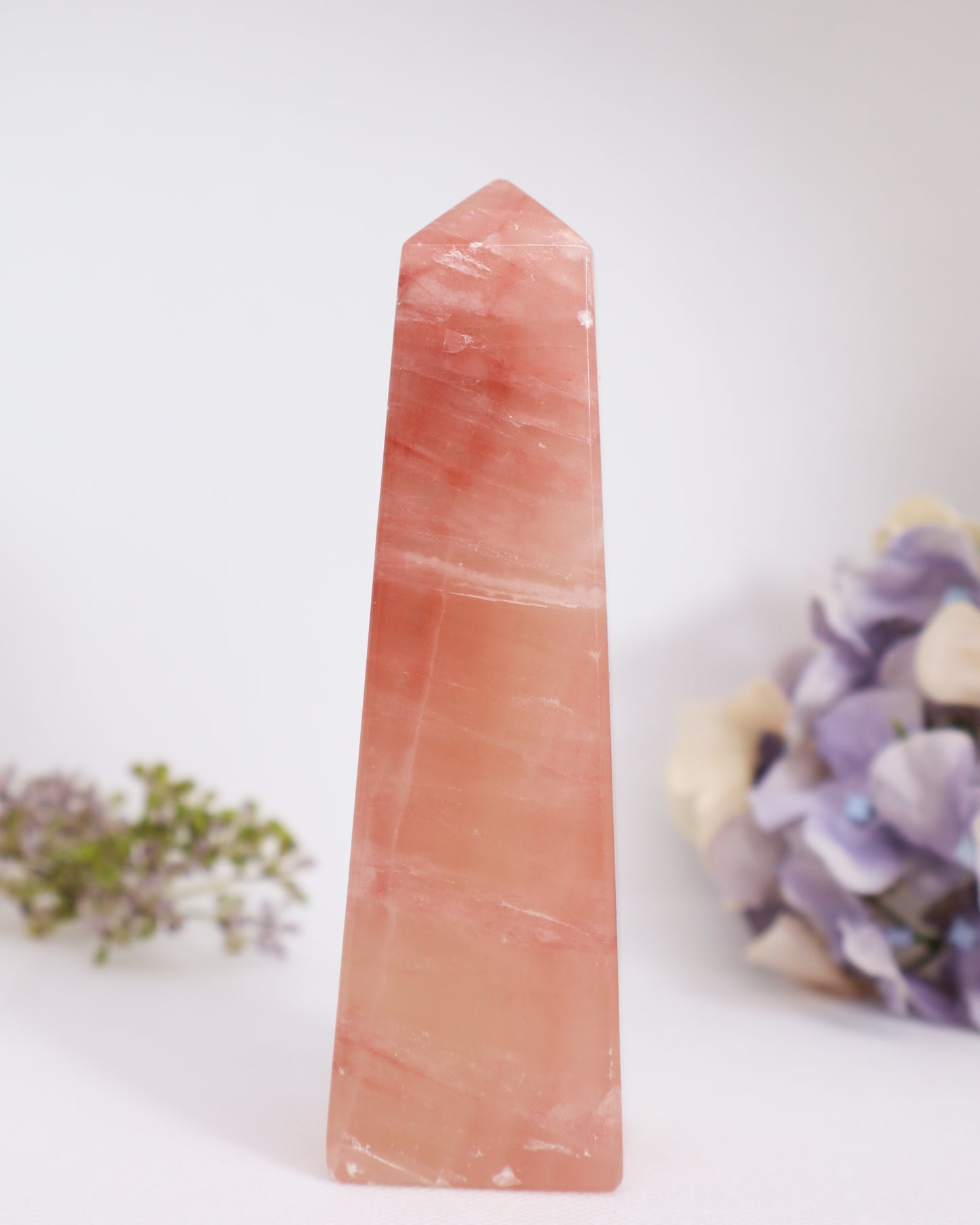 Rose Calcite Towers
