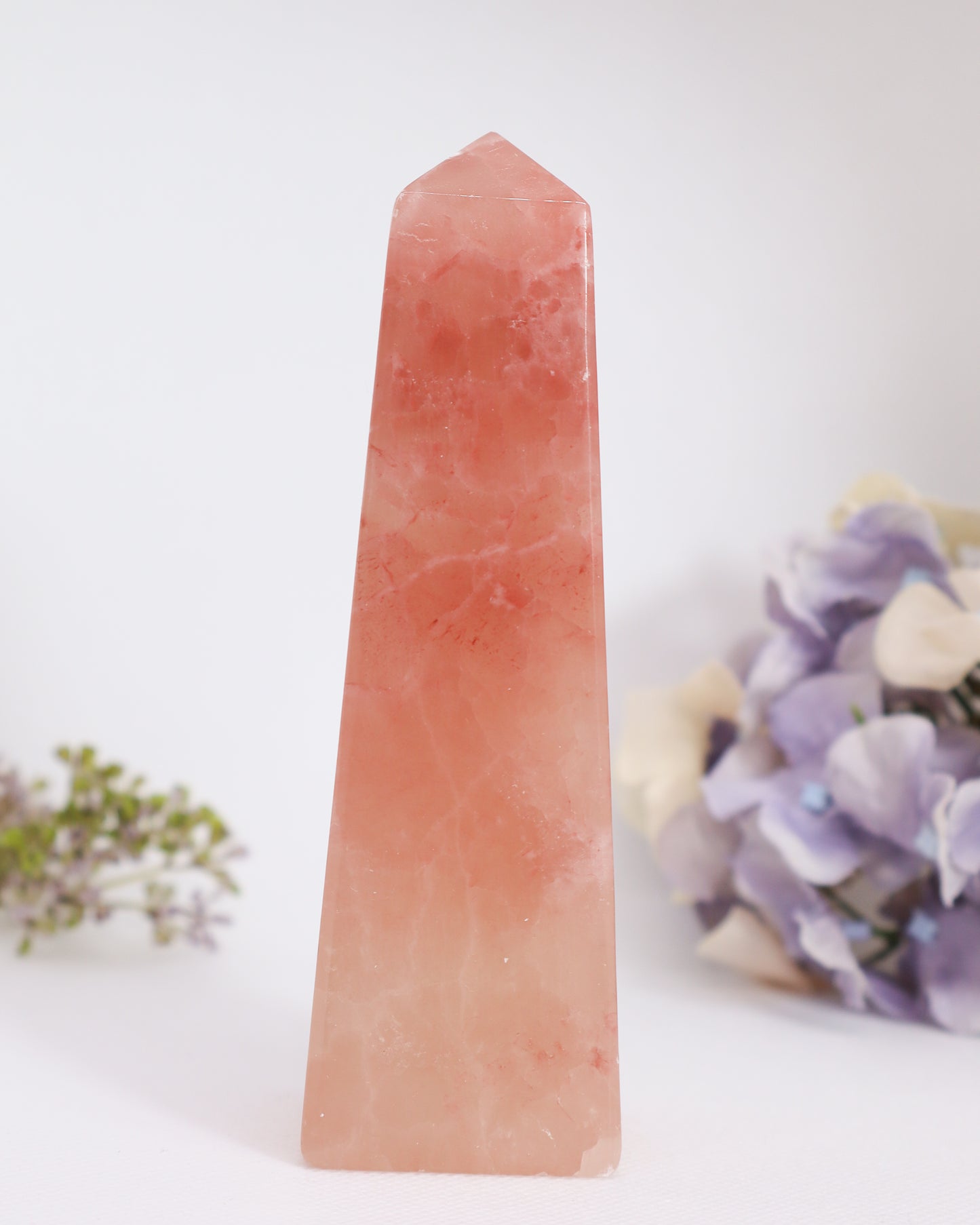 Rose Calcite Towers