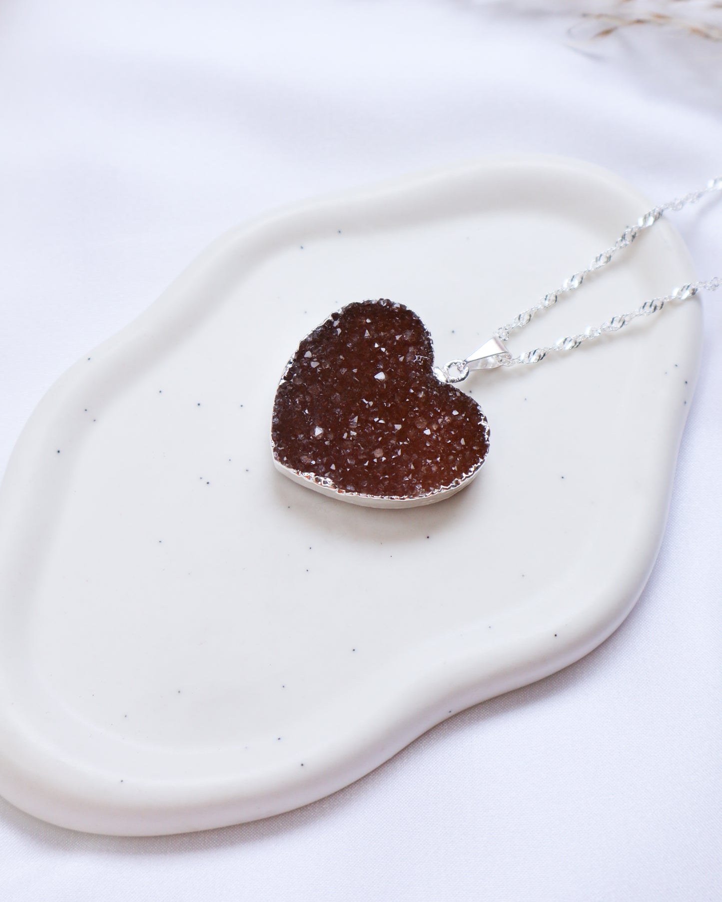 Amethyst Heart Necklace #2