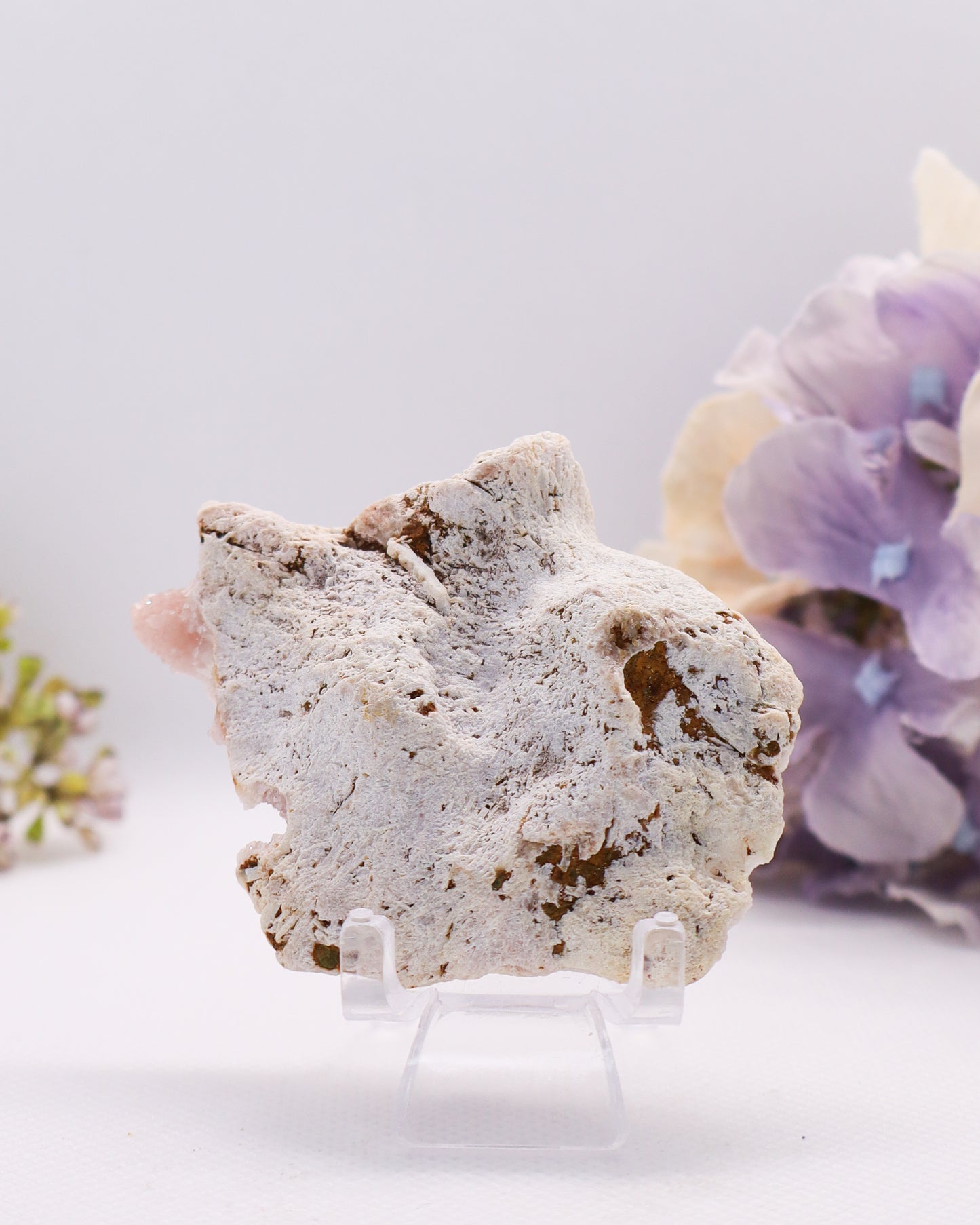 Pink Amethyst Slice #7