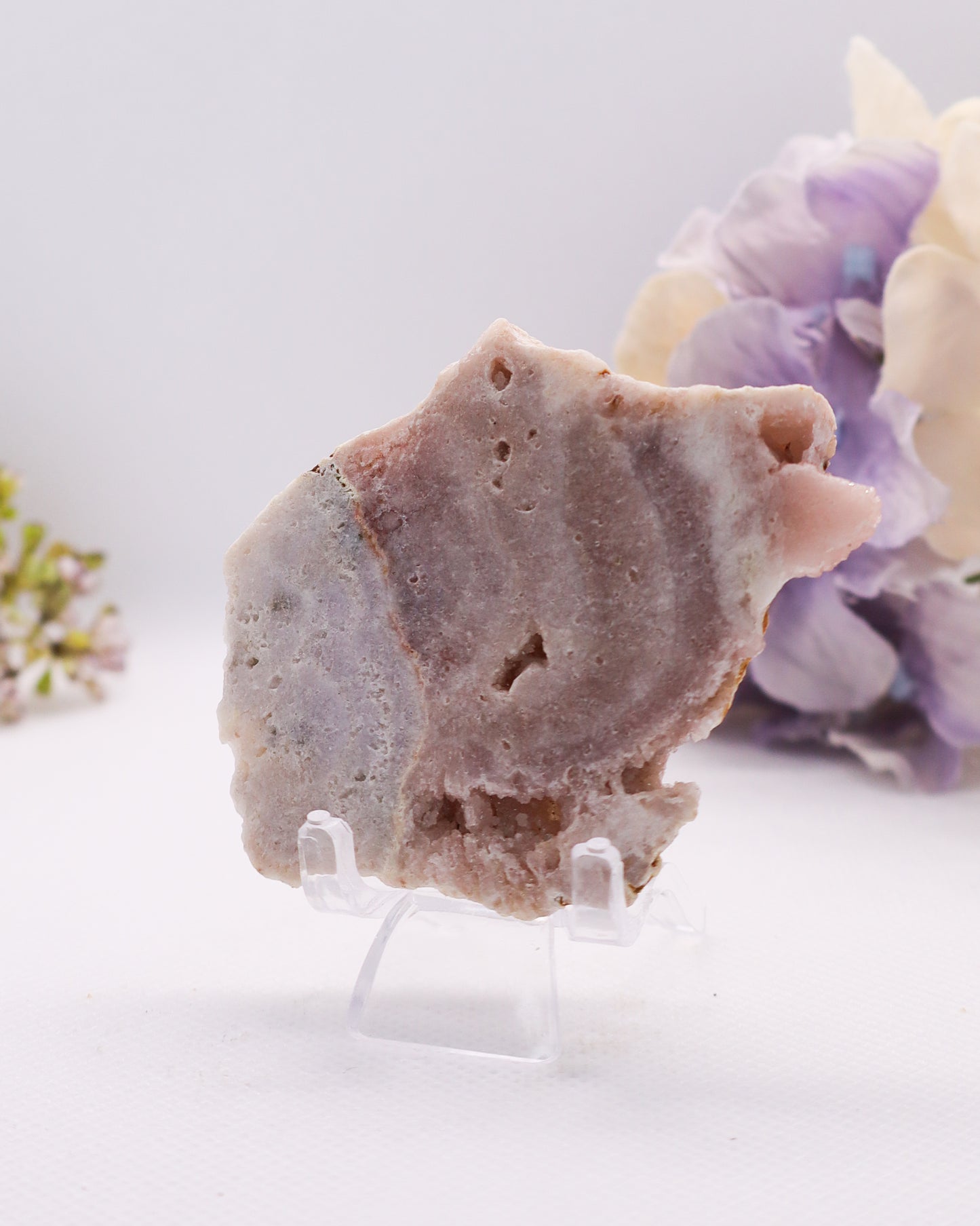 Pink Amethyst Slice #7