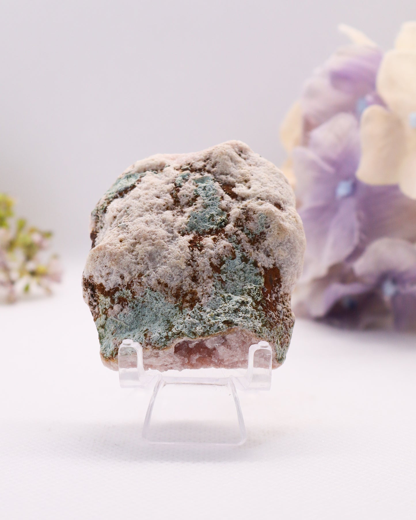 Pink Amethyst Slice #8
