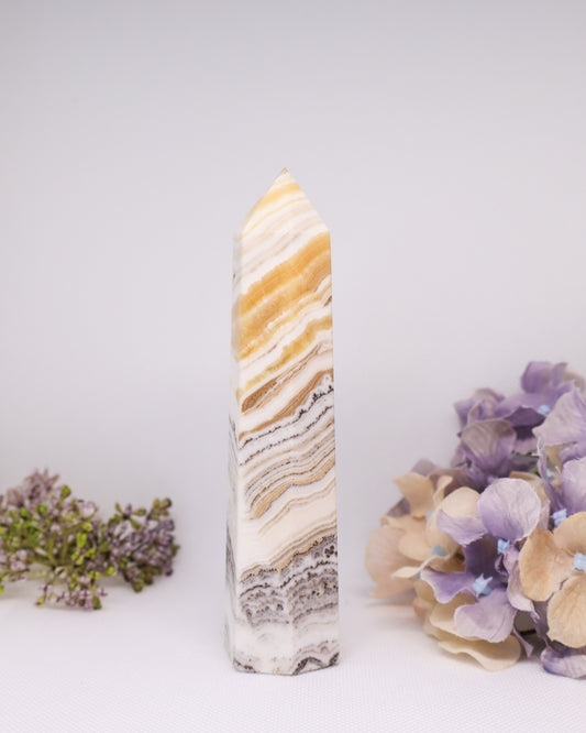 Dendritic Calcite Tower #7 - Tip Broken