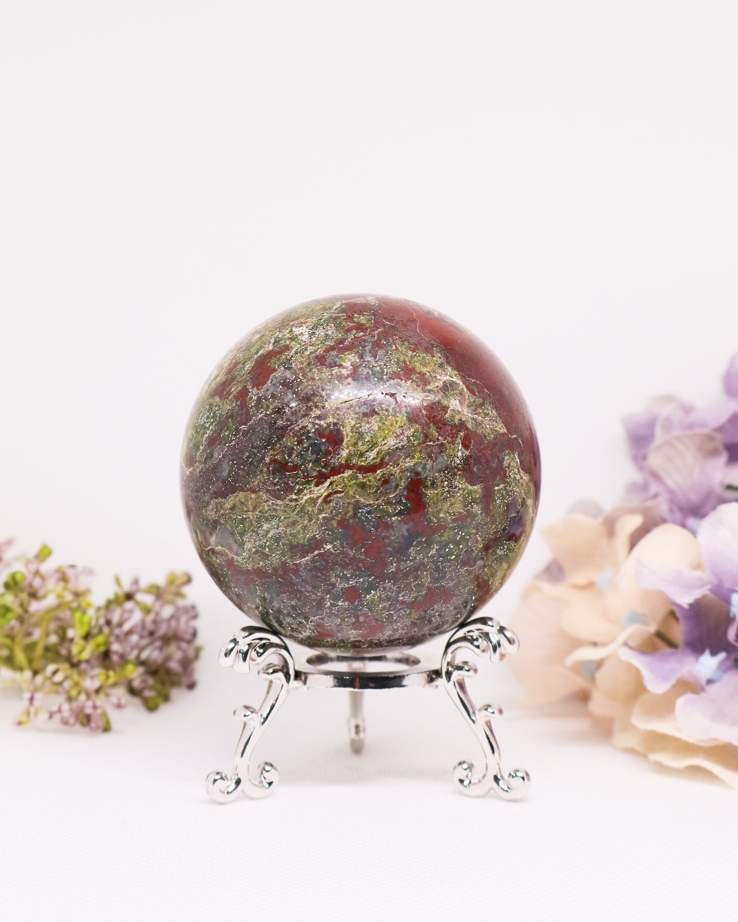 Dragon Blood Jasper Sphere #1