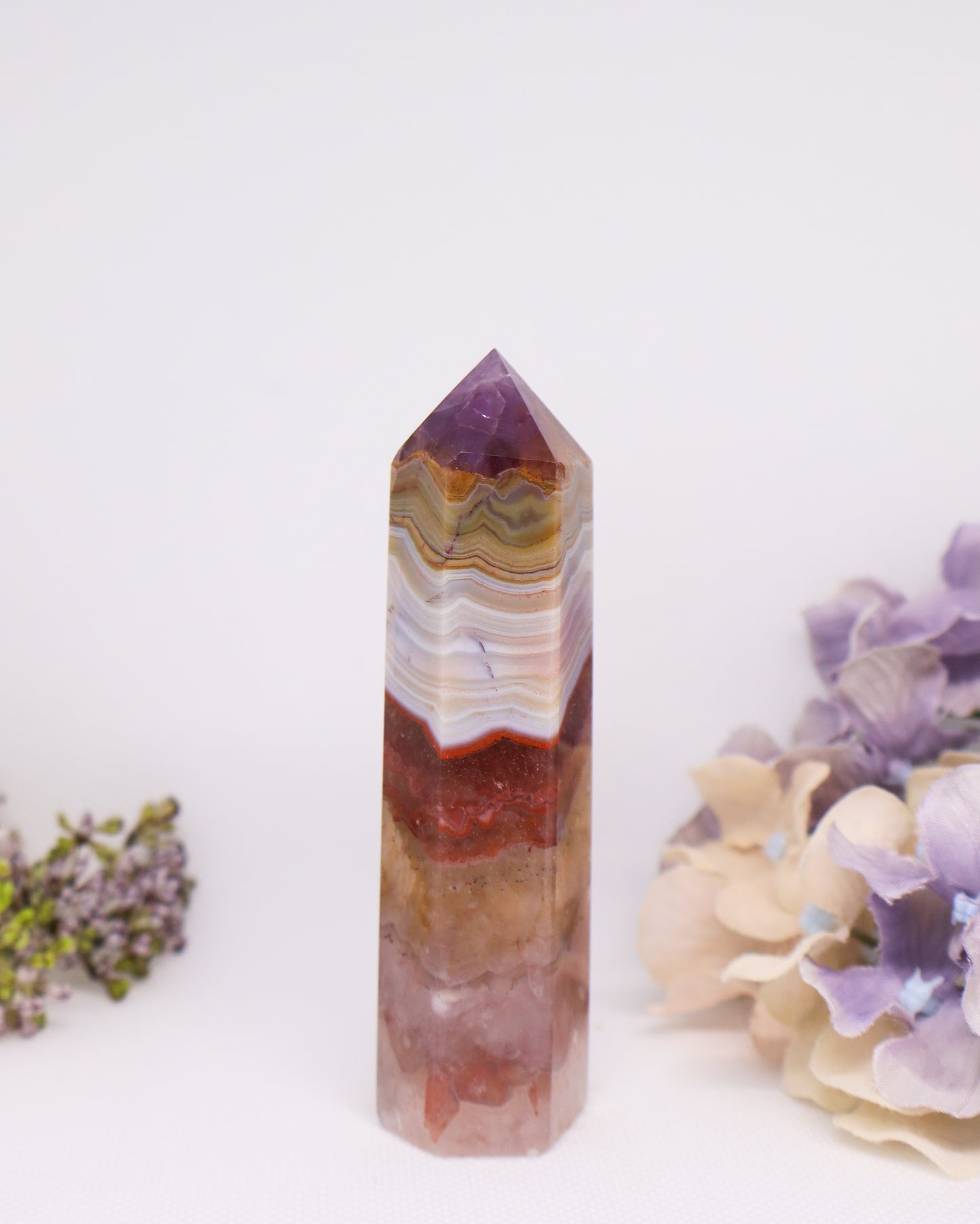 Amethyst Agate Tower #8