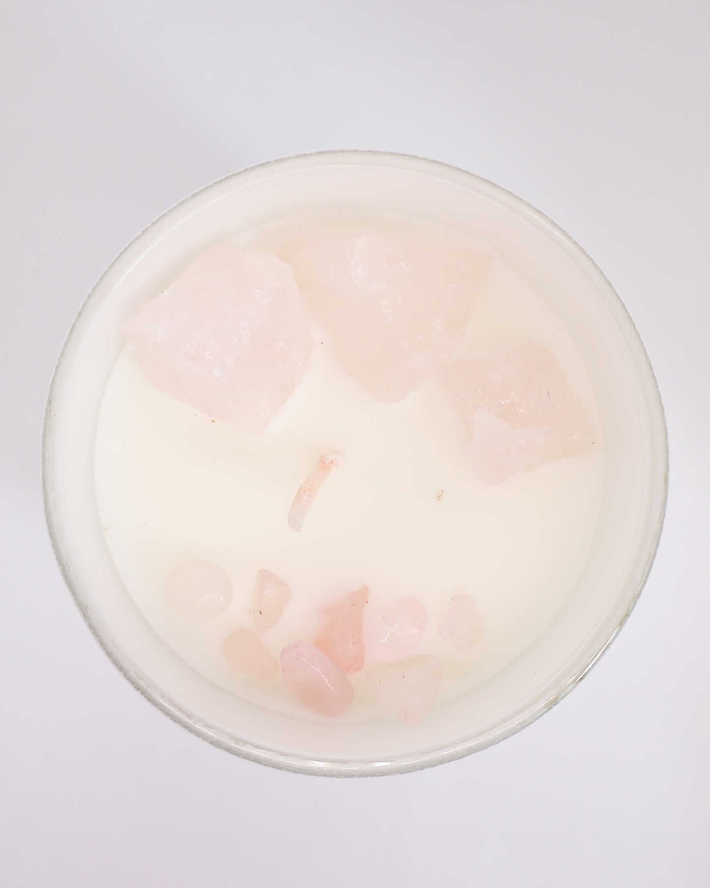 Rose Quartz Candle