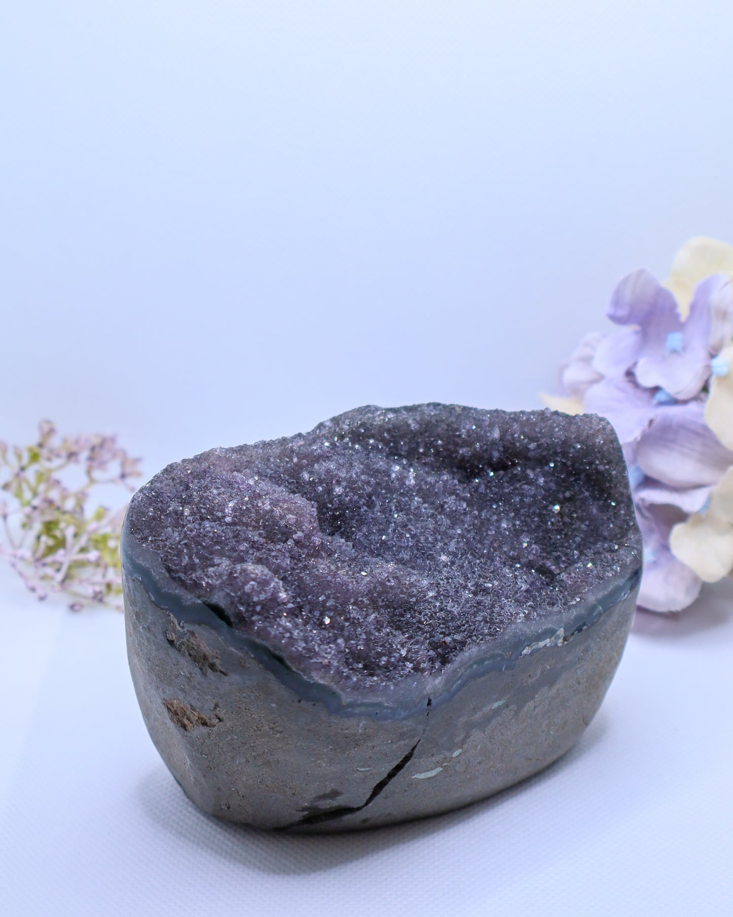 Black Amethyst Cut Base #34-794 gm