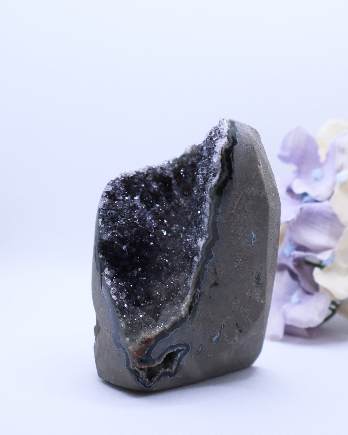 Black Amethyst Cut Base #29-316 gm