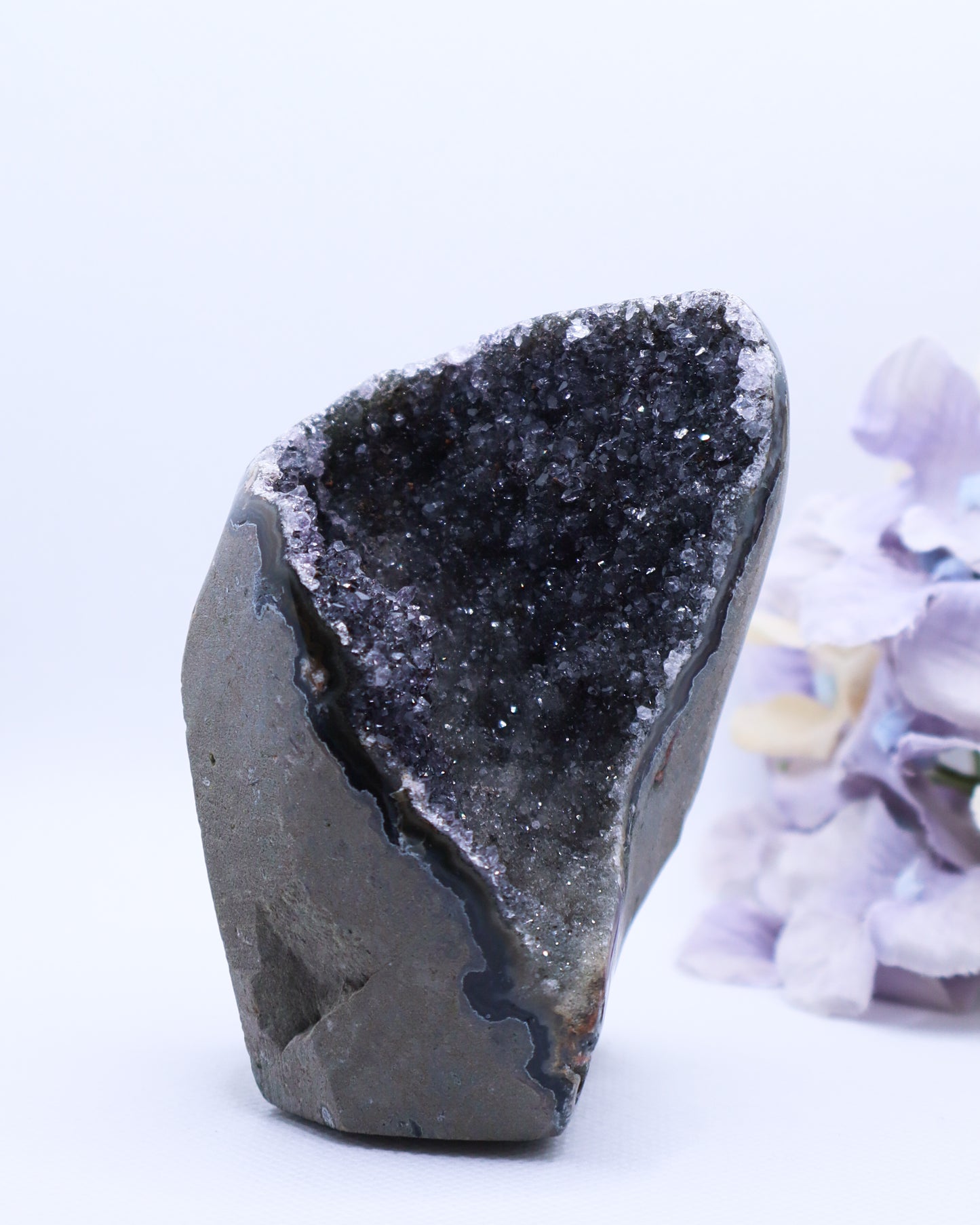 Black Amethyst Cut Base #29-316 gm