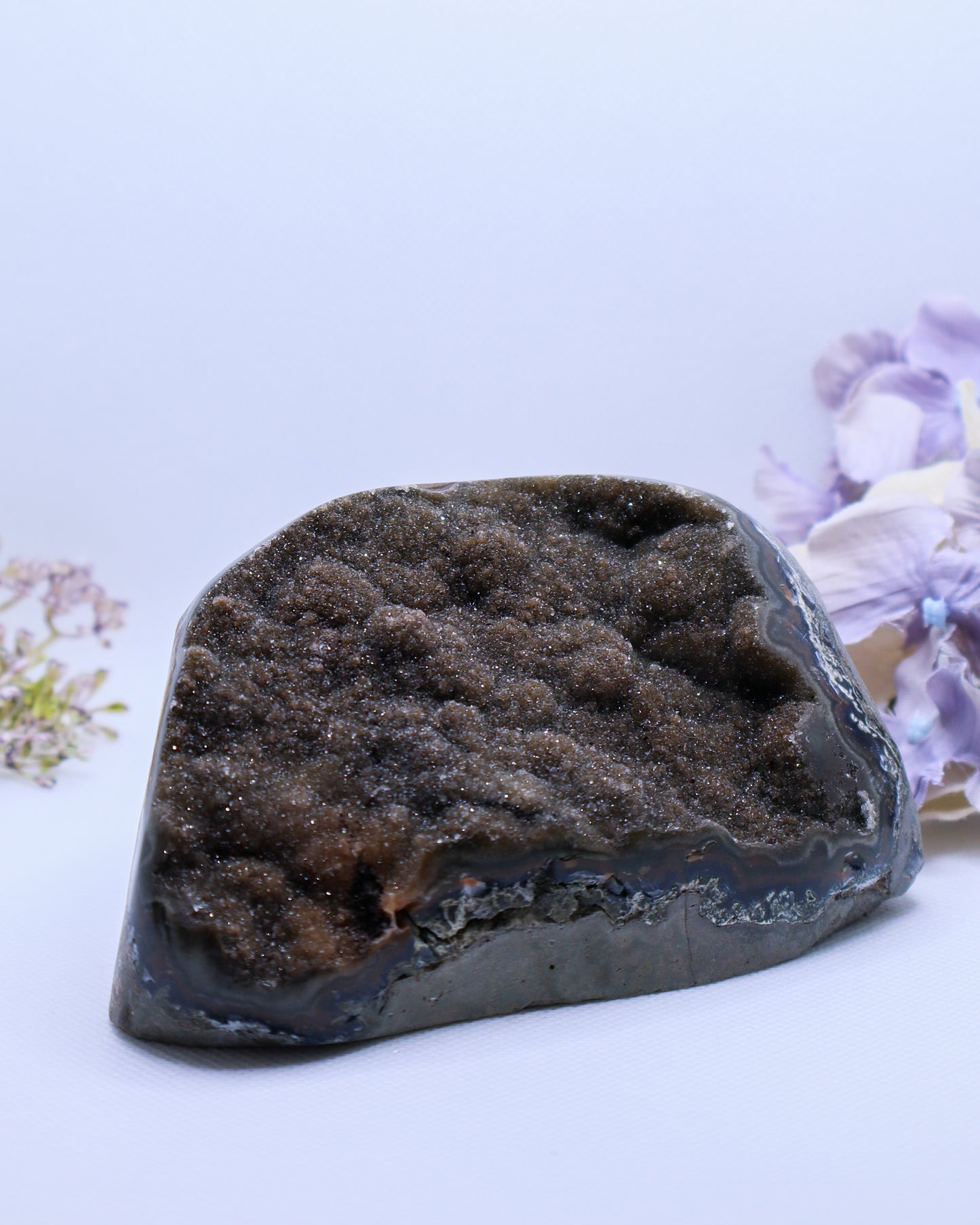 Rainbow Amethyst Cut Base #27 -791 gm