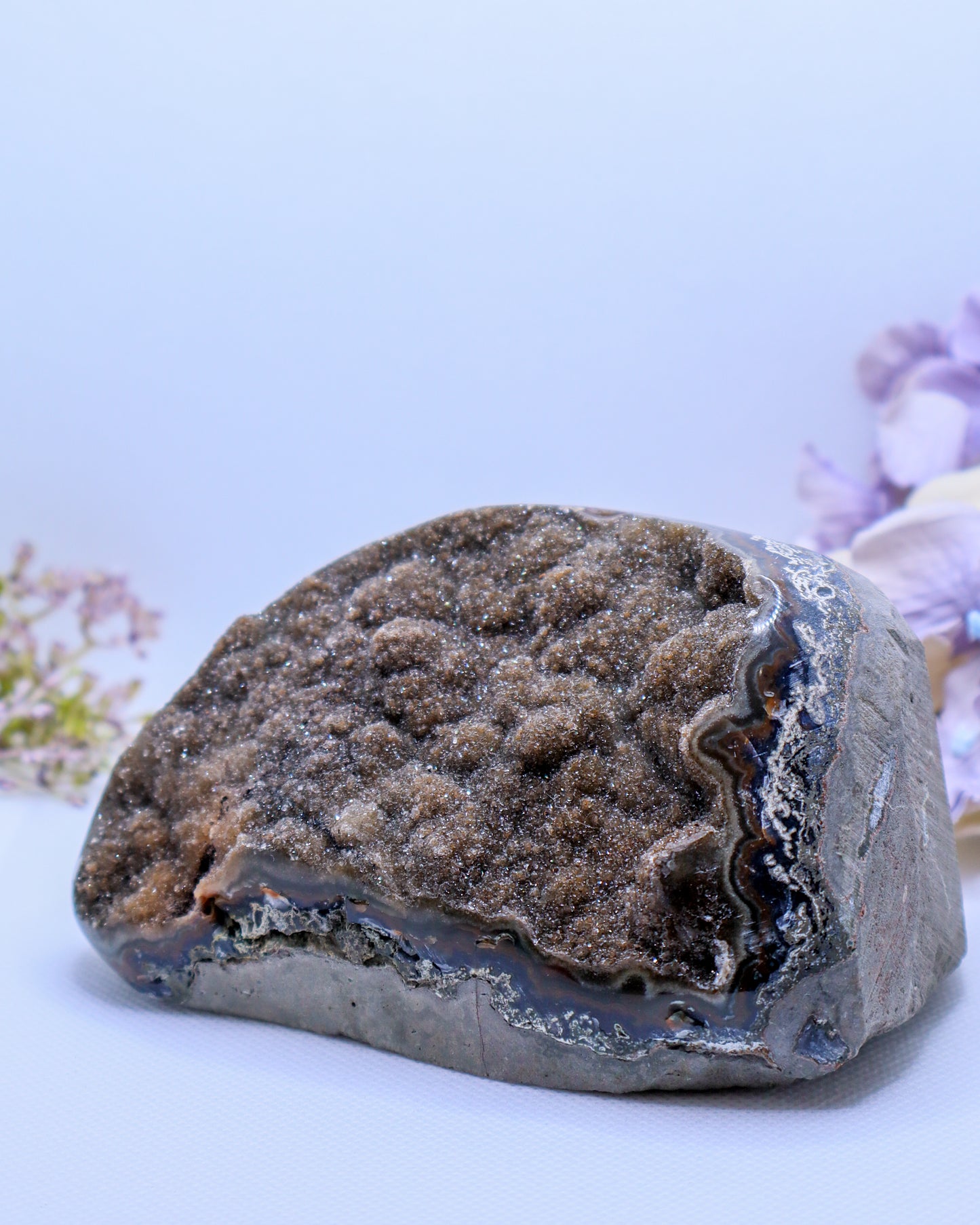 Rainbow Amethyst Cut Base #27 -791 gm