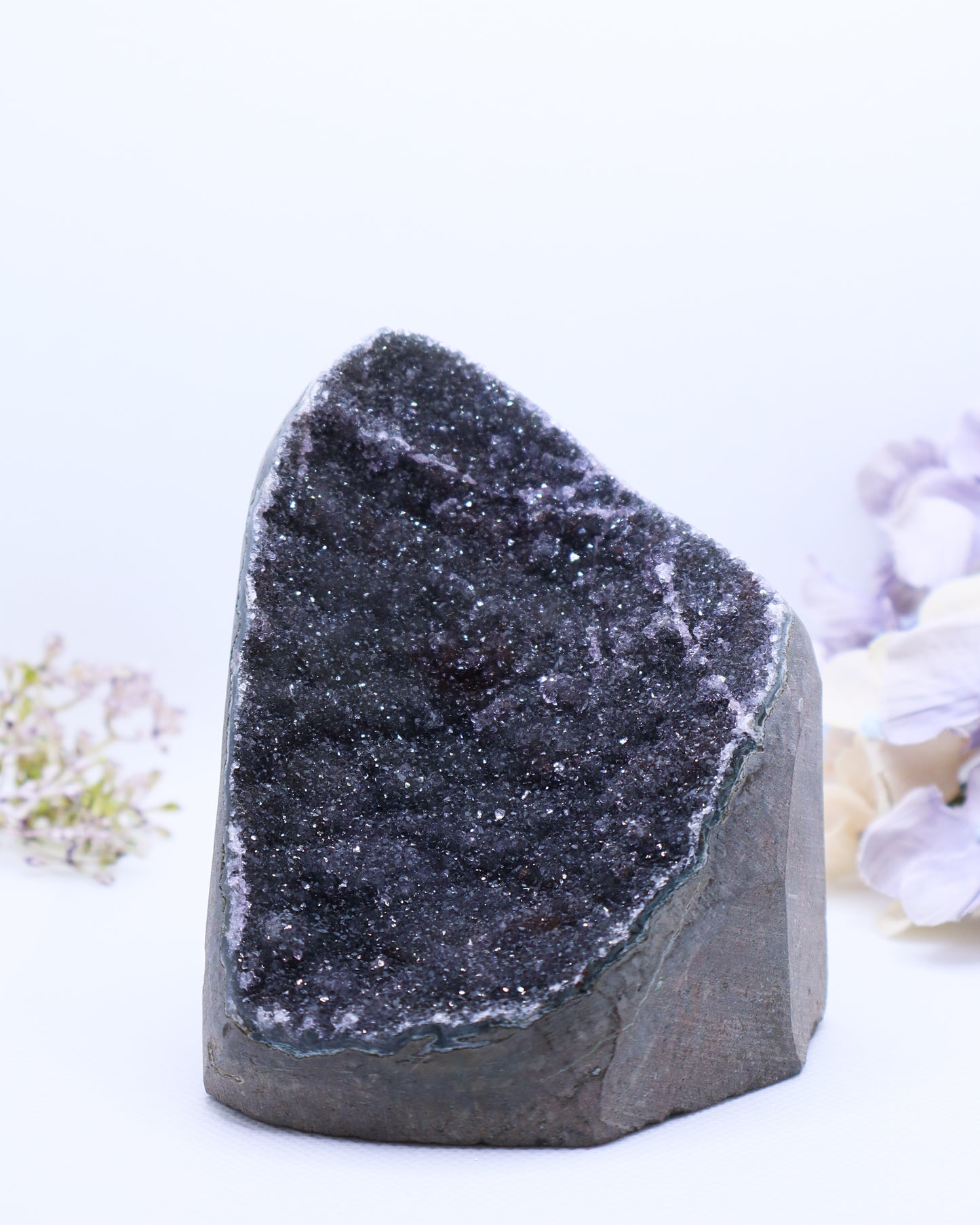 Black Amethyst Cut Base #33-725 gm