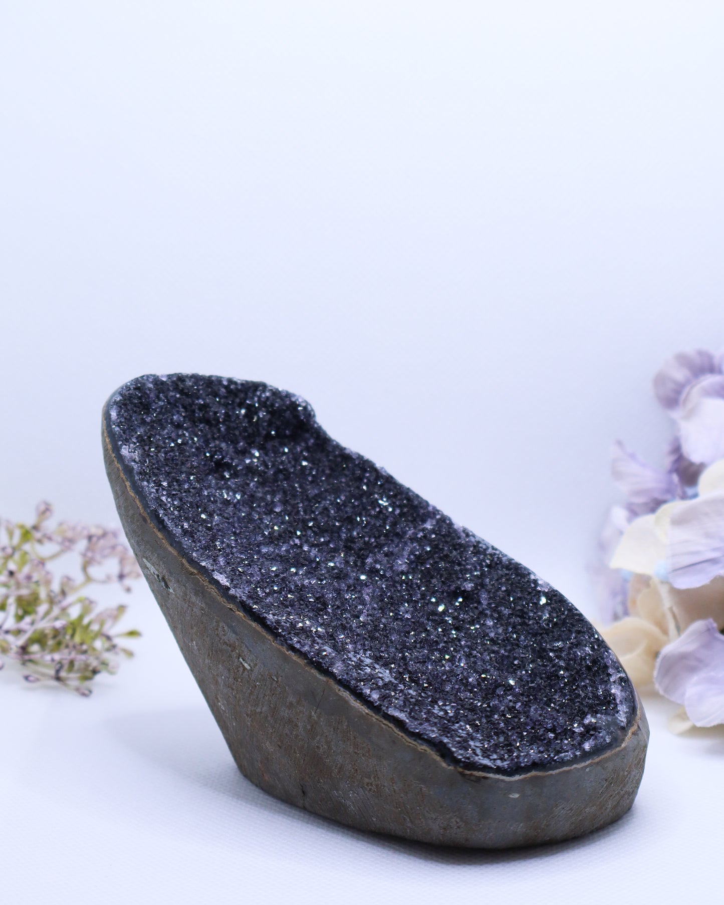 Black Amethyst Cut Base #32-482 gm