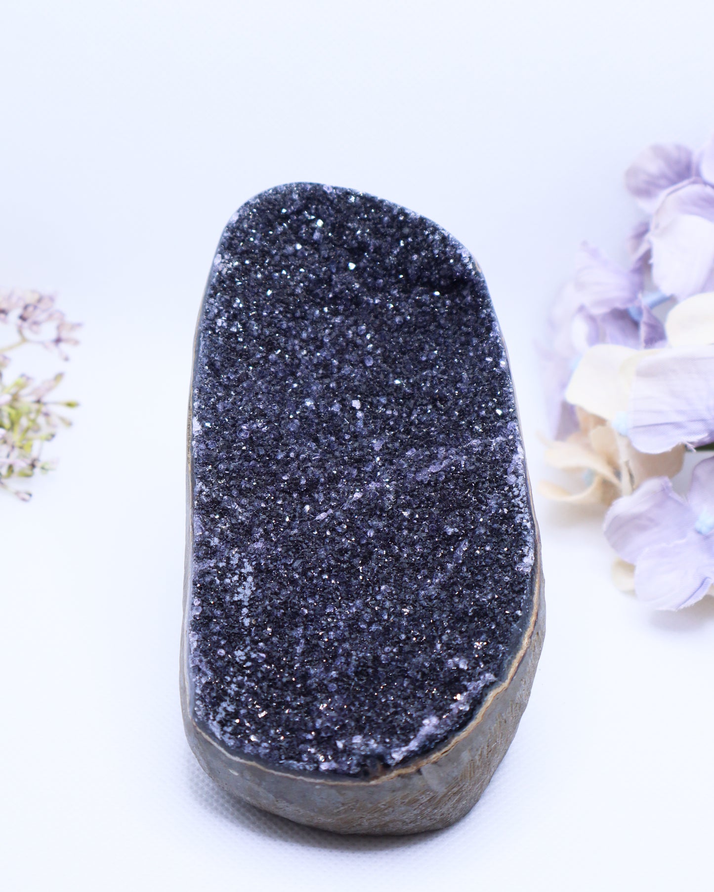 Black Amethyst Cut Base #32-482 gm