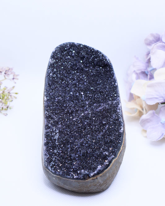 Black Amethyst Cut Base #32-482 gm