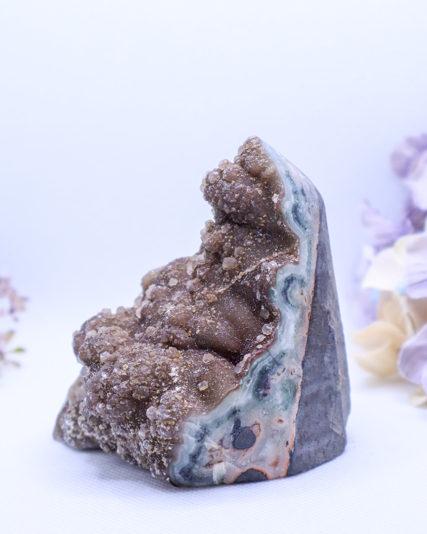 Rainbow Amethyst Cut Base #24 -400 gm