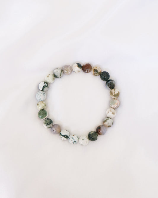 Moss Agate Bracelet