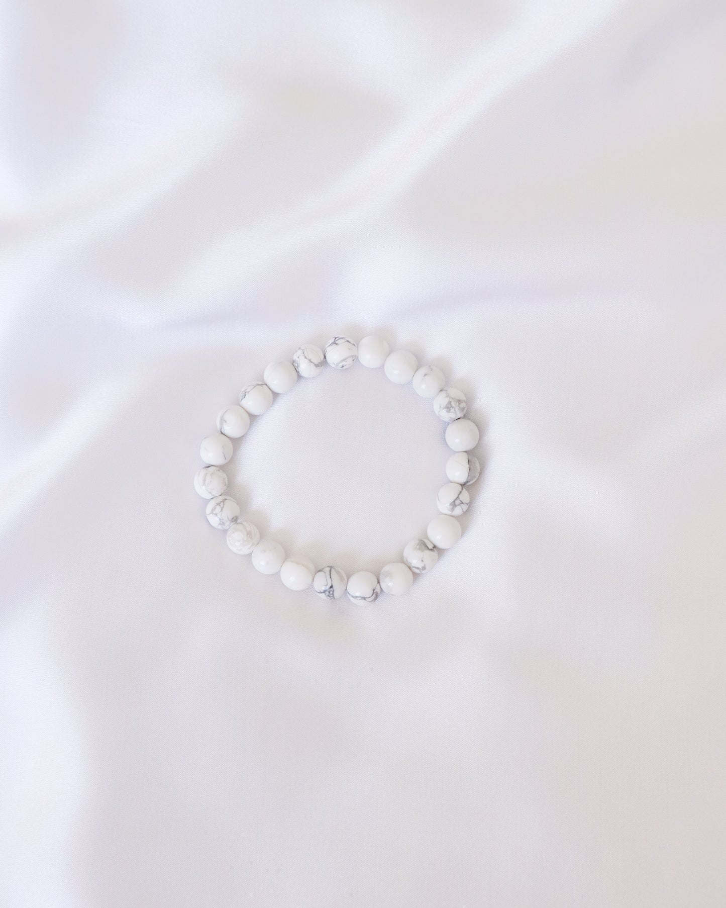 White Howlite Bracelet