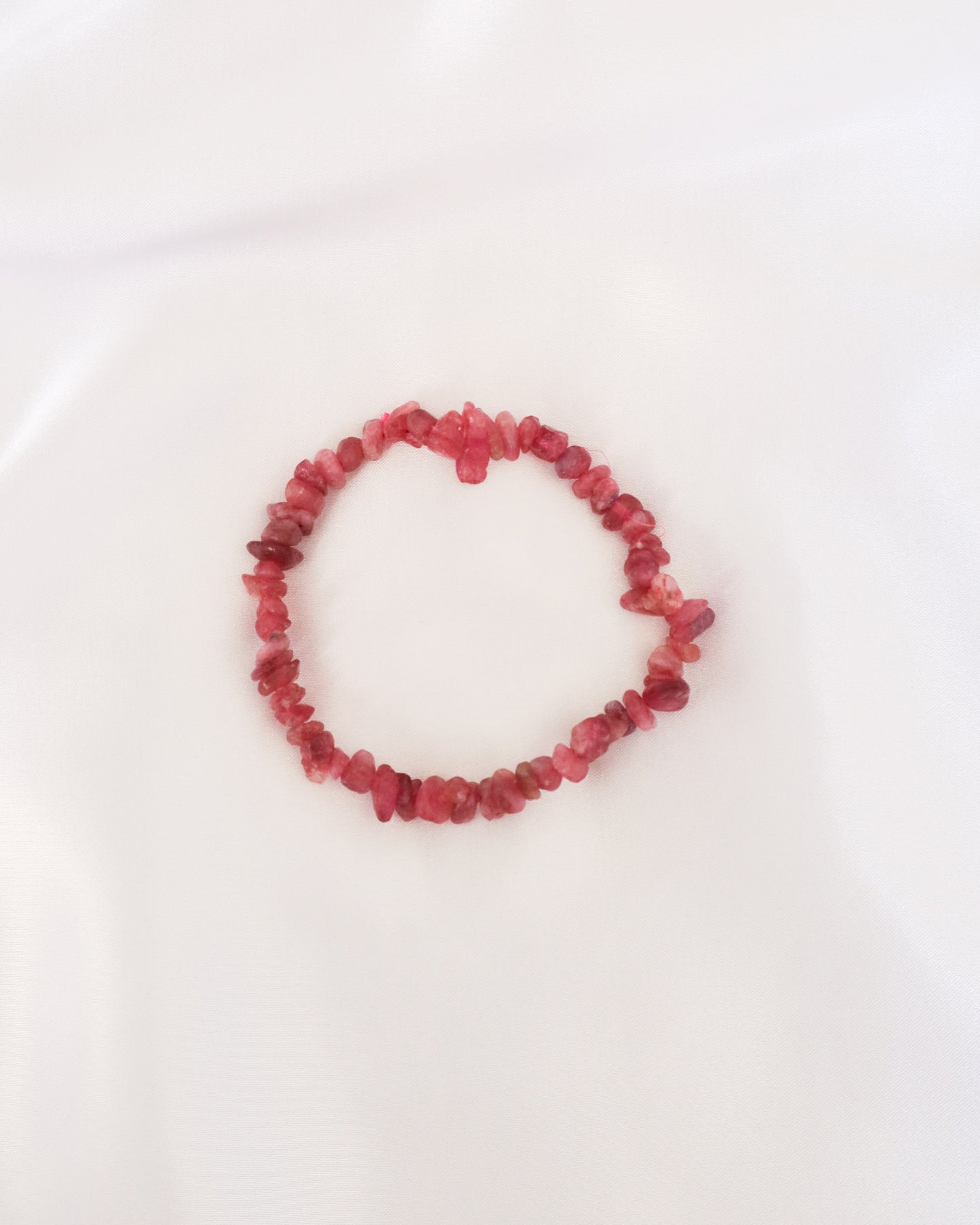 Pink Tourmaline Bracelet - Chipped