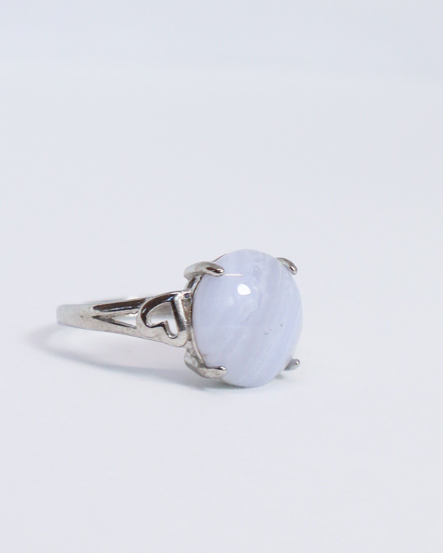 Blue Lace Agate Ring