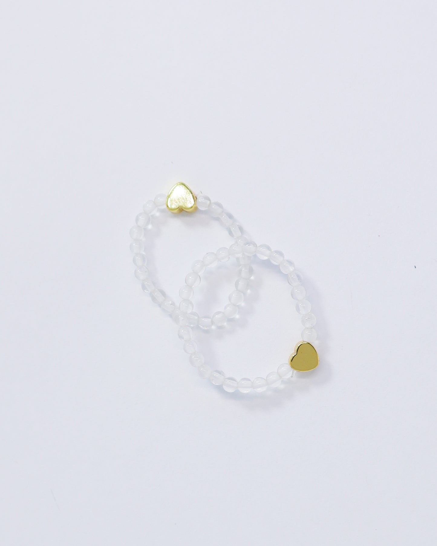 Clear Quartz Beads Ring