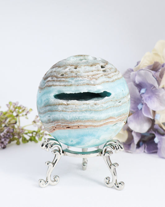 Hemimorphite Sphere #5