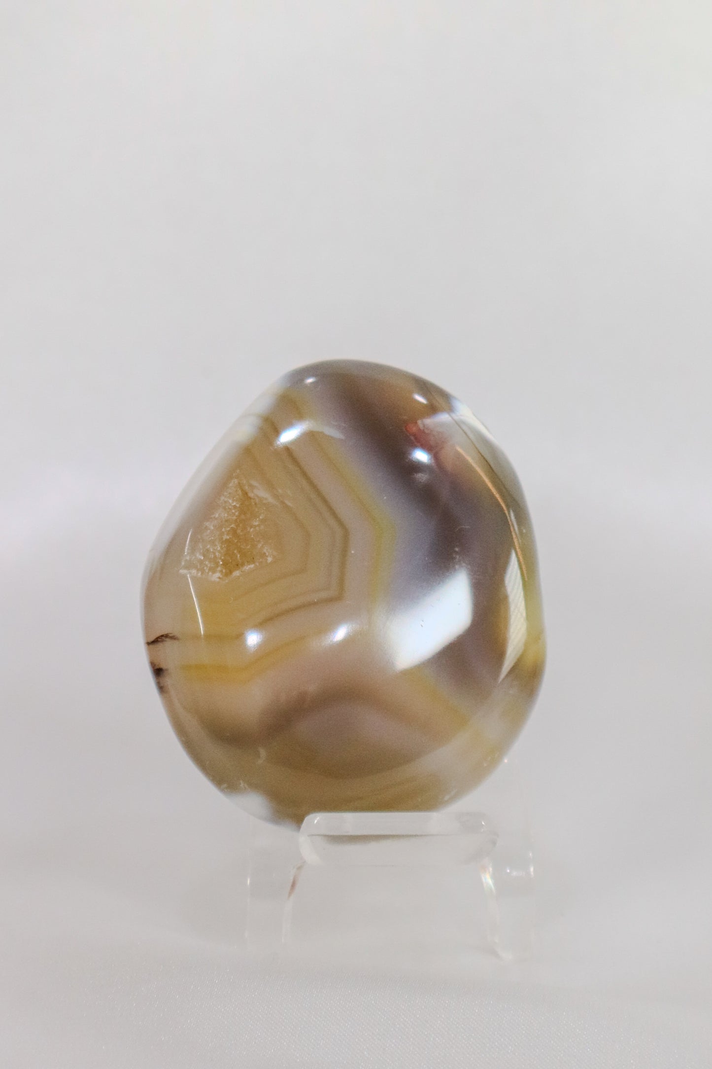 Orca Agate Palmstone #11