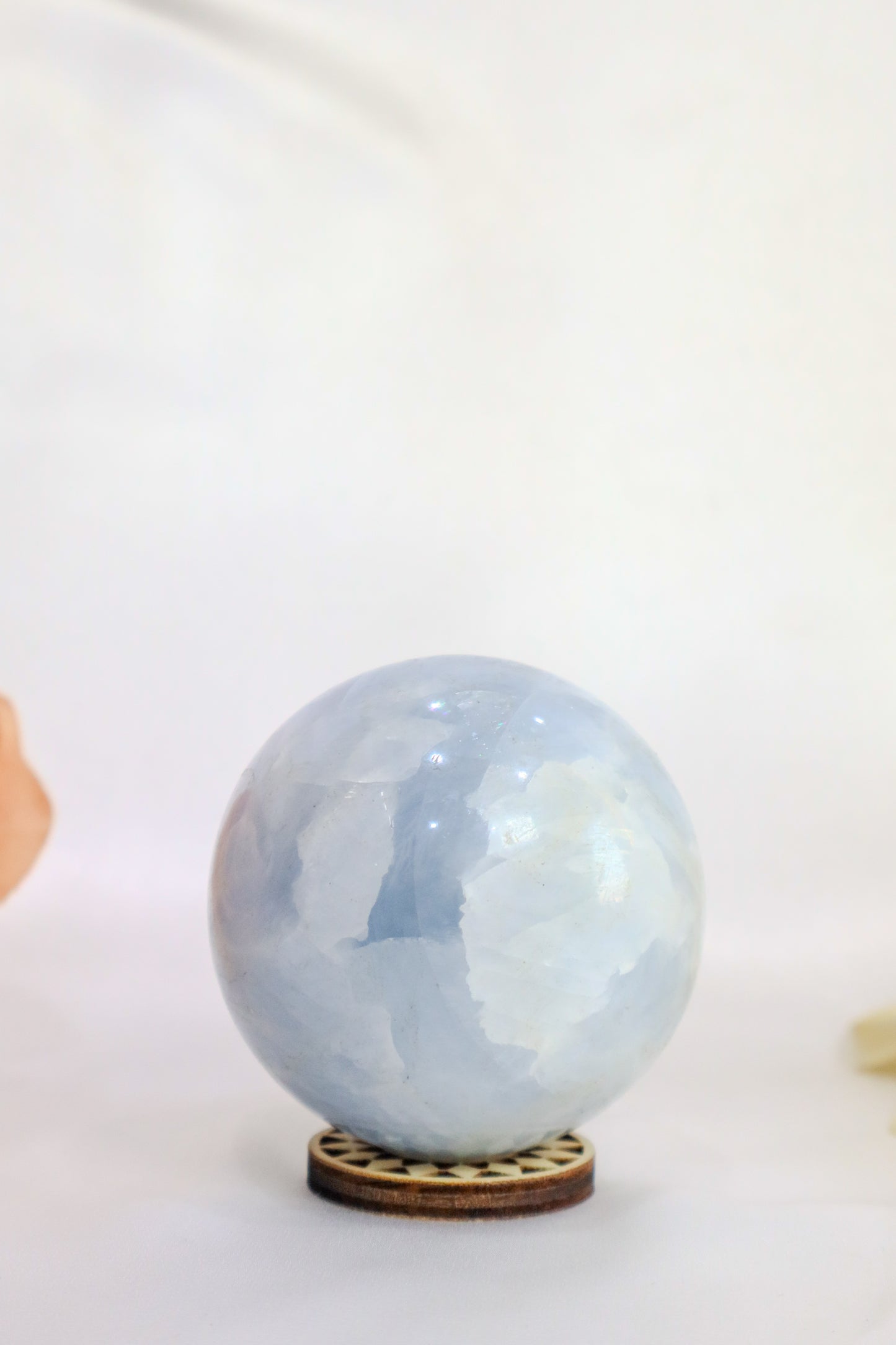 Blue Calcite Sphere #9