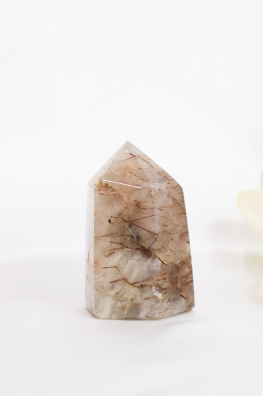 Copper Rutilated Quartz Tower #3