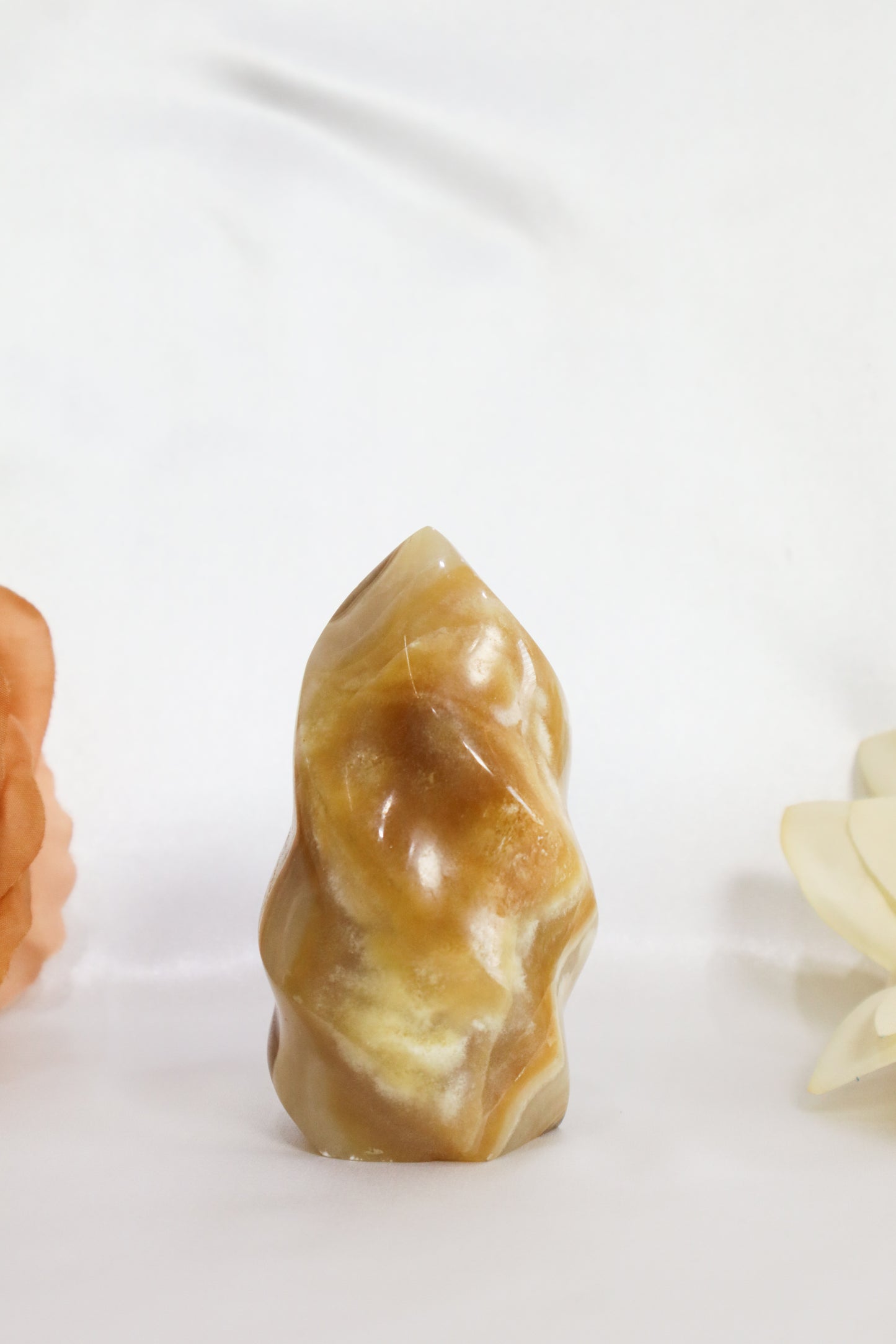 Brown Aragonite Flame #2