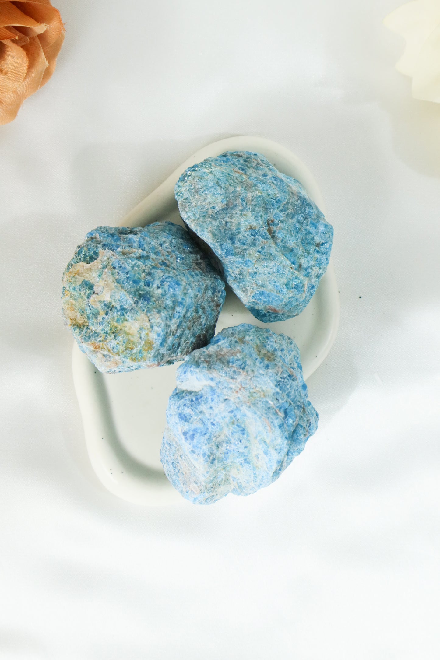 Raw Blue Apatite -Large