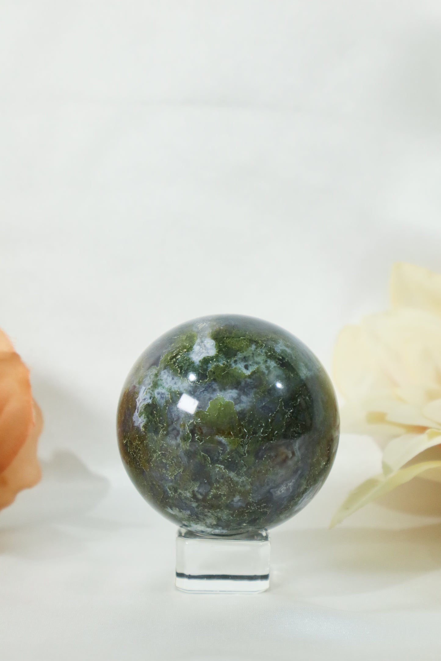 Moss Agate Sphere #20