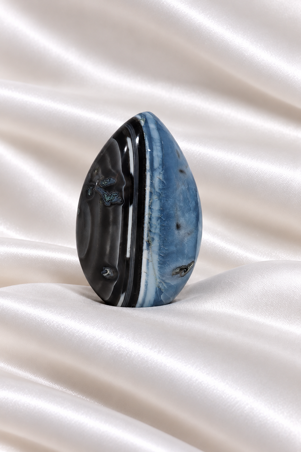 Blue Opal Flame #1