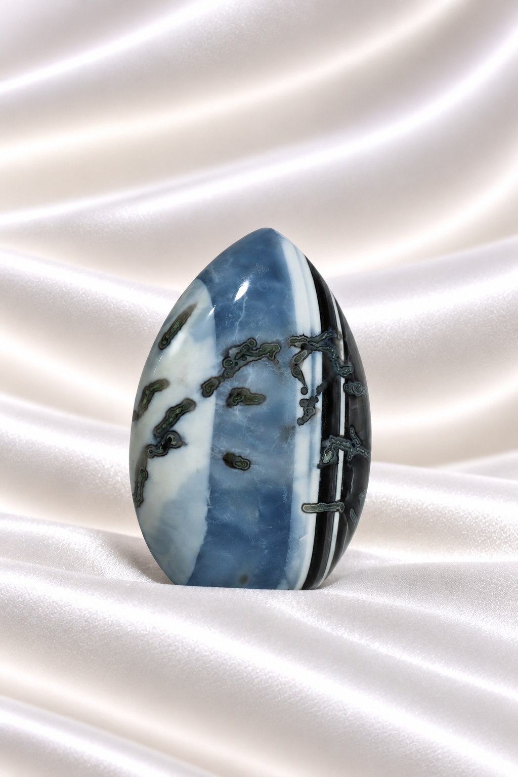 Blue Opal Flame #5