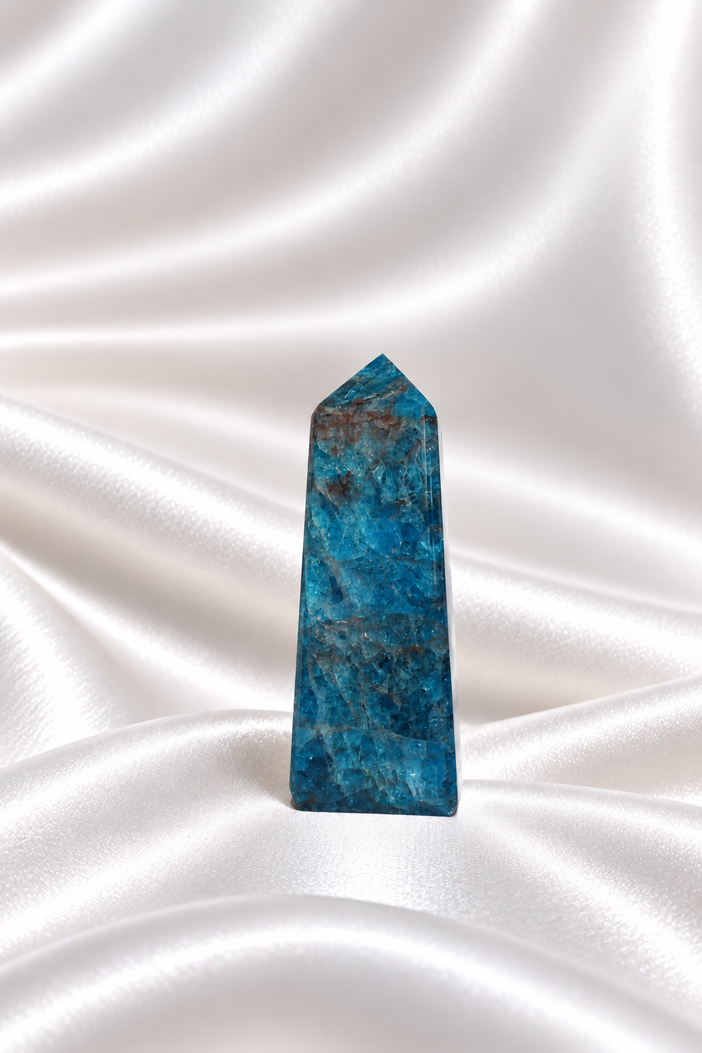 Blue Apatite Tower #8