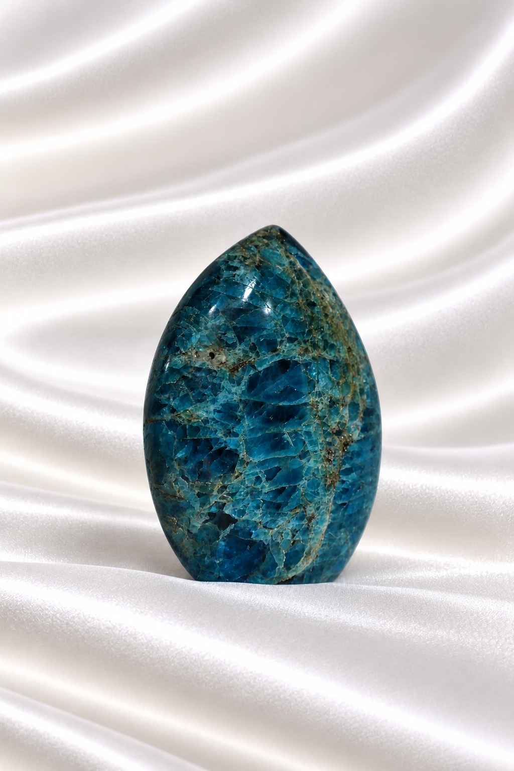 Blue Apatite Flame #4