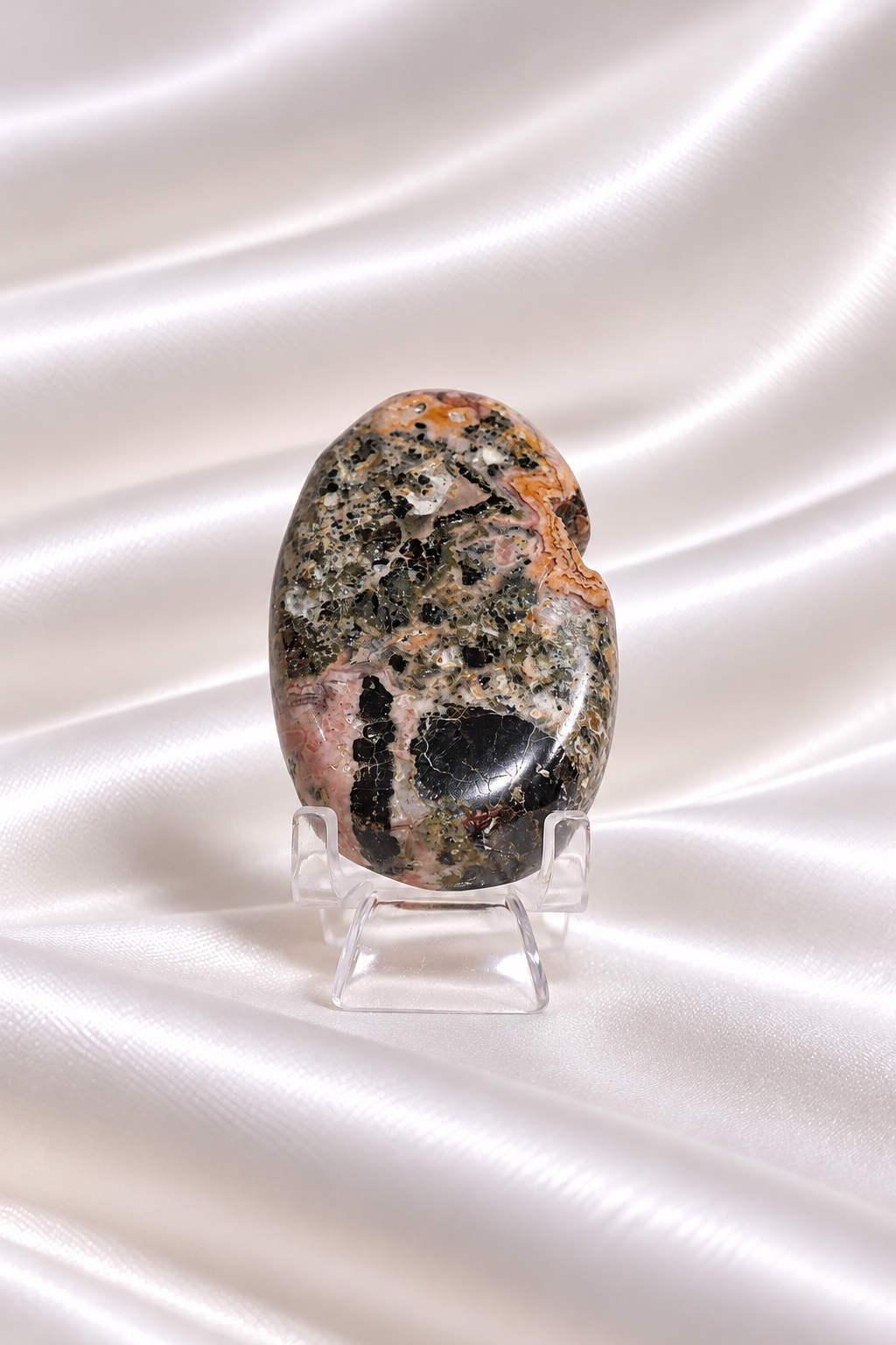Rhodochrosite palmstone #4