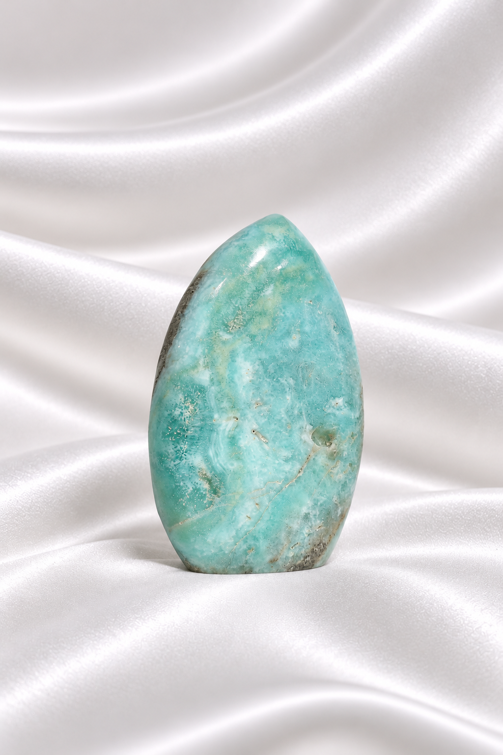 Blue Aragonite Flame #11