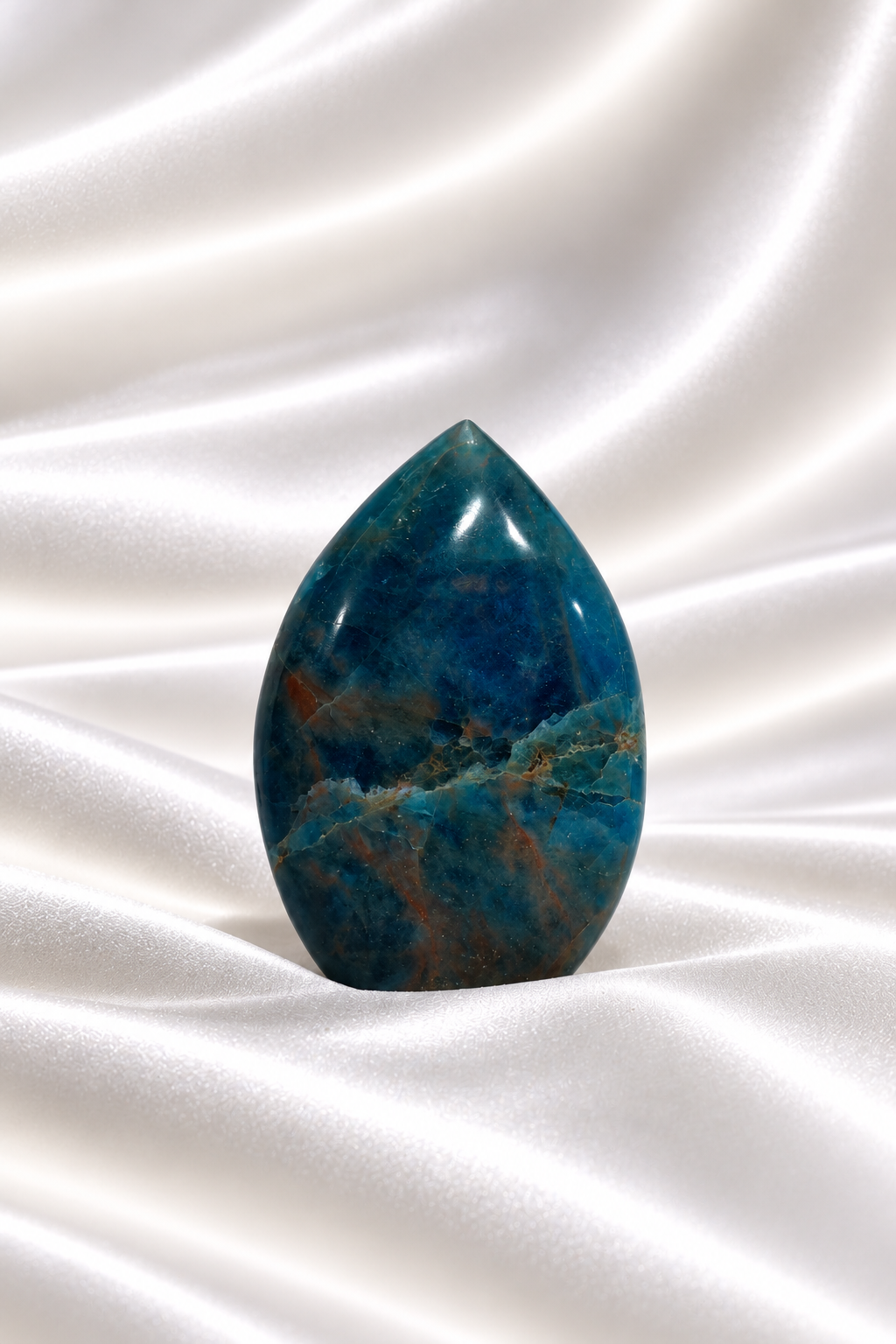 Blue Apatite Flame #1